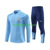 Manchester City Ensemble Sweat d'entrainement Bleu 2023-2024